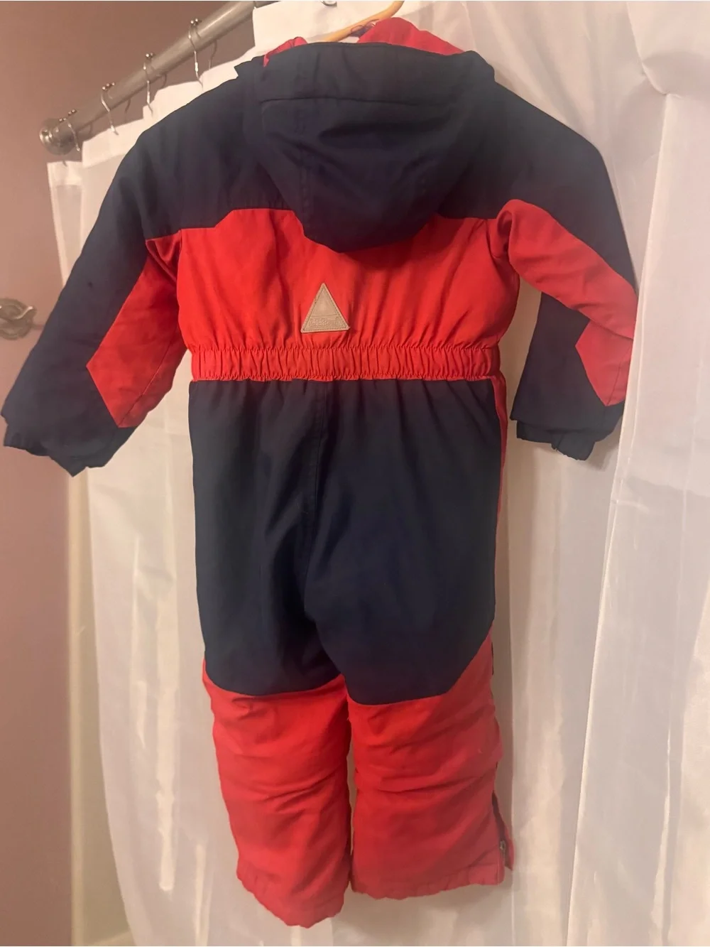 LL BEAN Cold Buster Snowsuit size 3T with grow cuffs